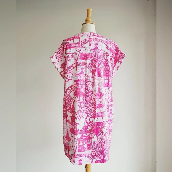 JAYES STUDIO | Garden Party Sateen Day Dress | S (6-8) - Picture 5 of 7